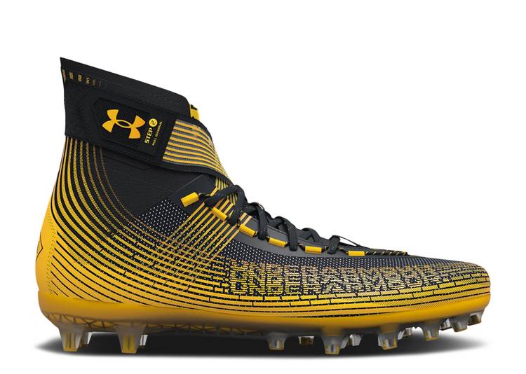 

Кроссовки Under Armour HIGHLIGHT MC 'BLACK STEELTOWN GOLD', черный