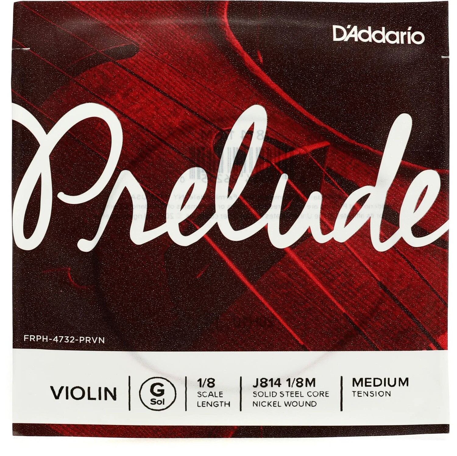 

D'Addario J814 Prelude Скрипка G Струна - размер 1/8