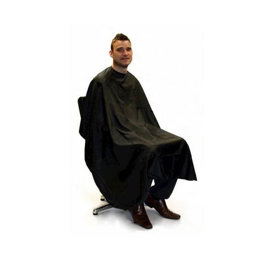 Мужская парикмахерская накидка HT Barber черная, Hair Tools
