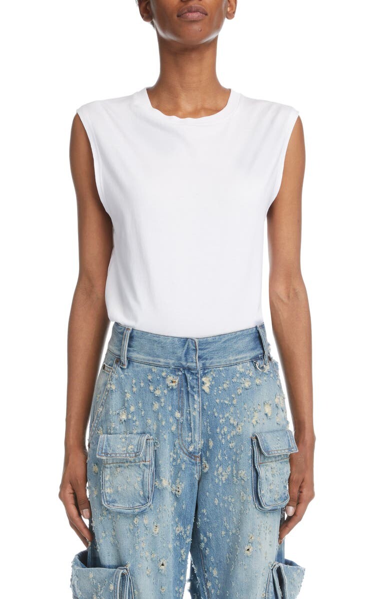 

Футболка Ecar с розовой этикеткой Muscle ACNE STUDIOS