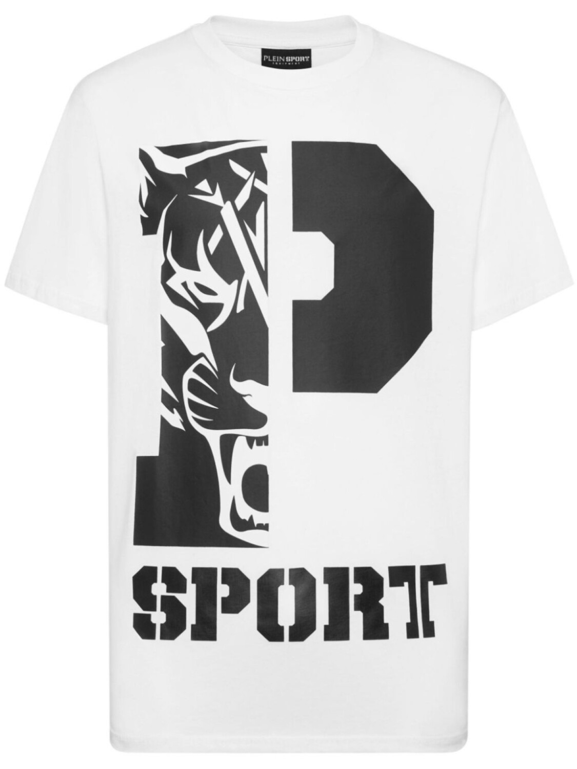 

Plein Sport футболка с логотипом, белый