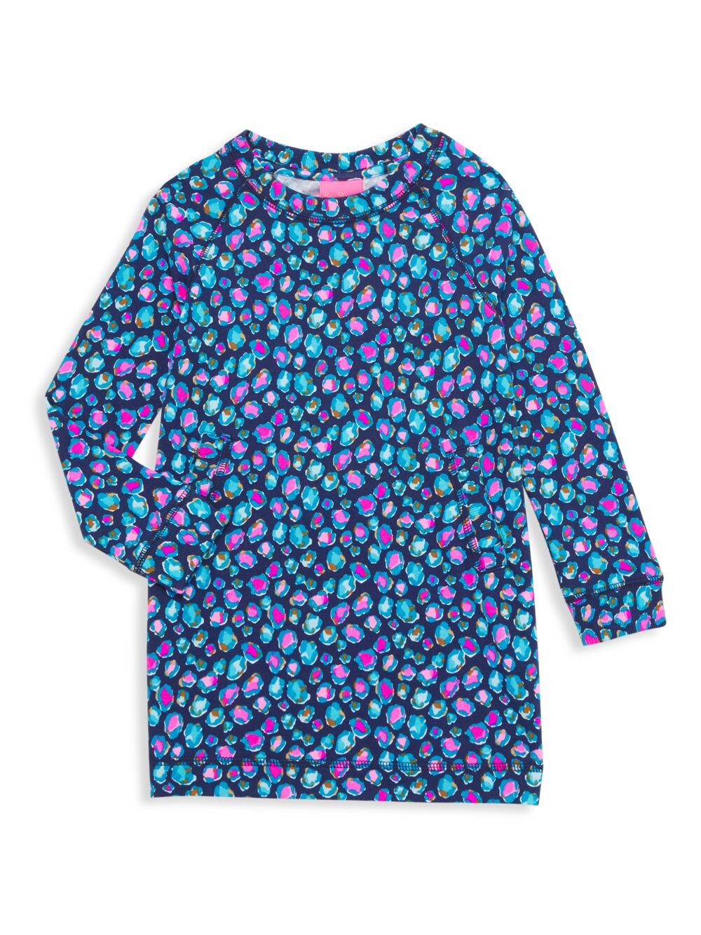 

Мини-платье пляжного гребня для маленьких девочек и девочек Lilly Pulitzer Kids, разноцветный