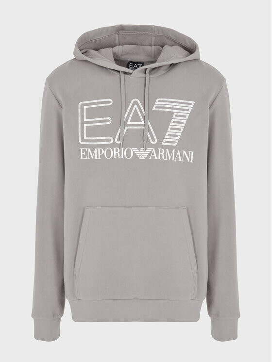 

Толстовка обычного кроя Ea7 Emporio Armani, серый