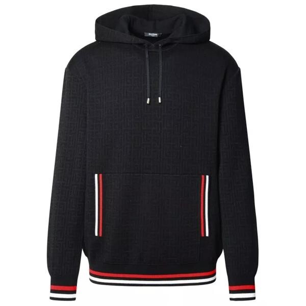 

Футболка monogram cap. sweater Balmain, черный