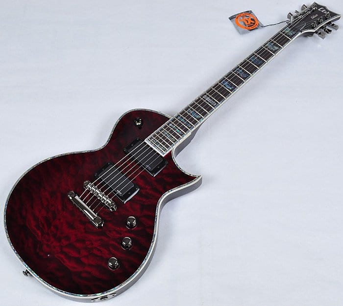 

Электрогитара ESP LTD EC-1000 STBC Guitar in See Thru Black Cherry