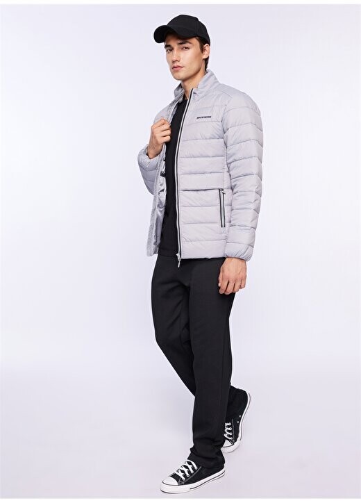 

Серая мужская куртка Regular Fit 231242-035M Skechers, серый