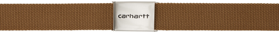 

Коричневый ремень с зажимом Carhartt Work In Progress, цвет Hamilton brown