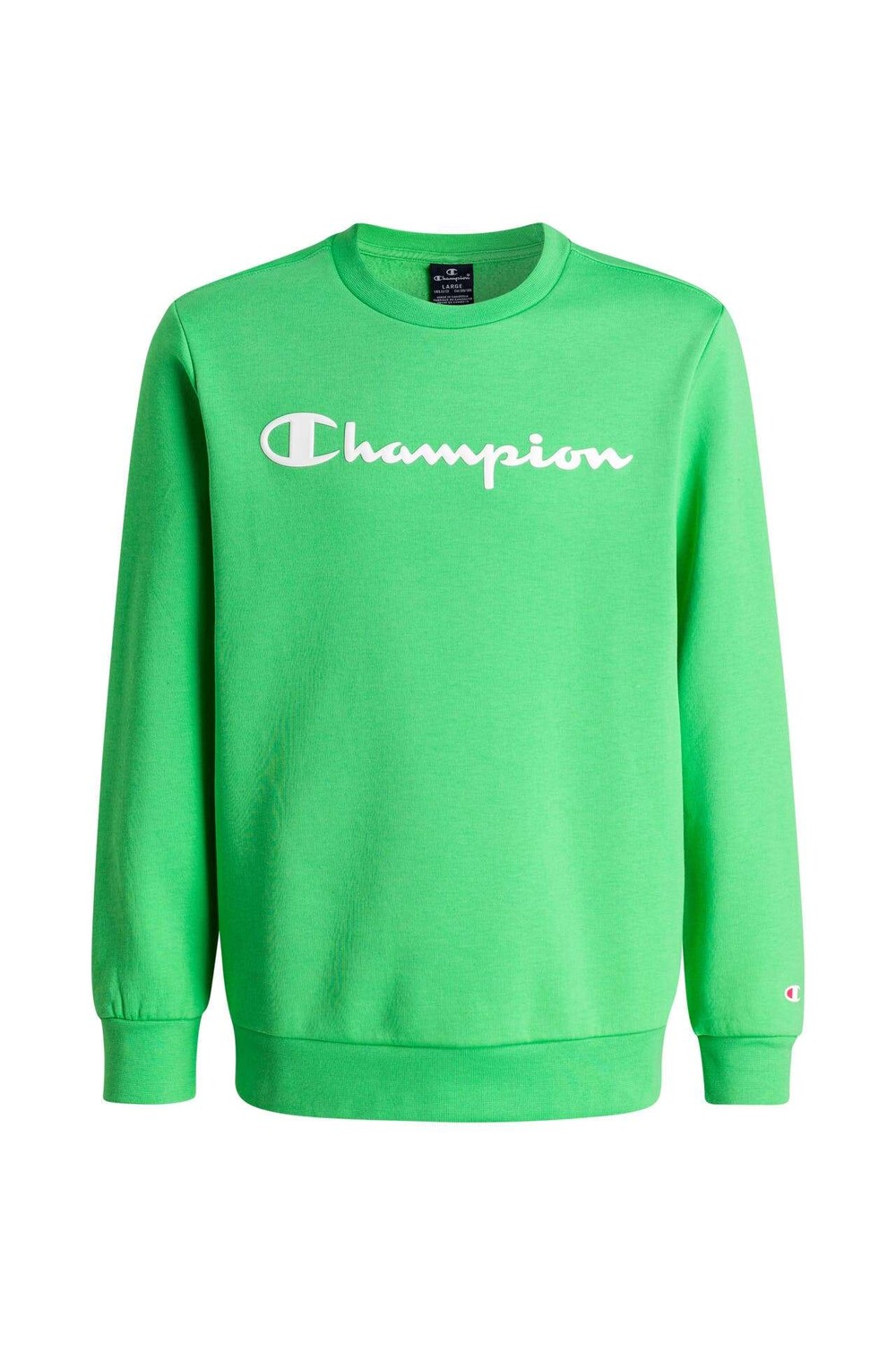 

Неоново-зеленая толстовка Champion