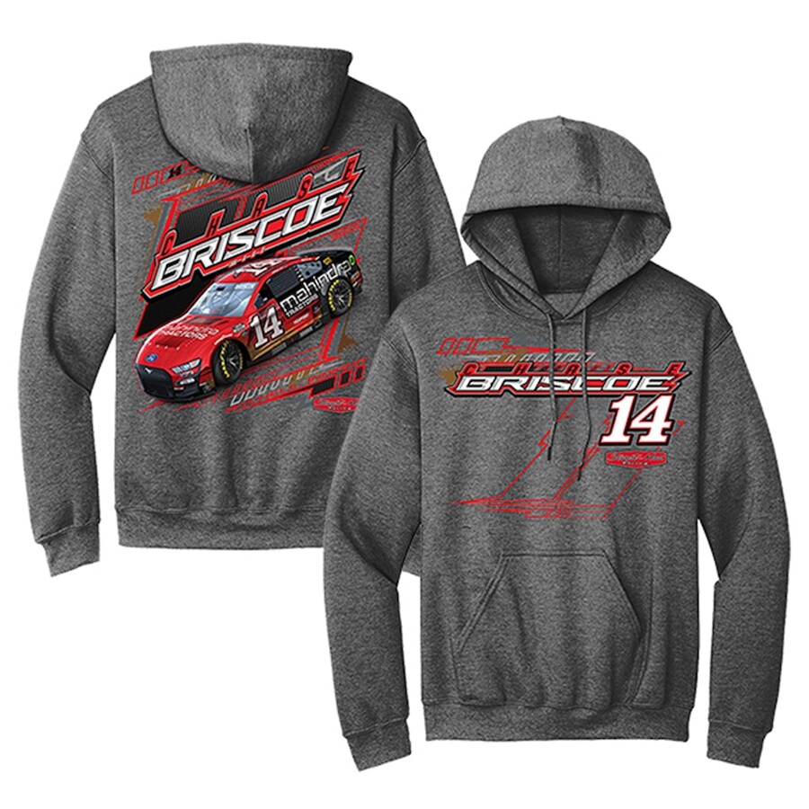

Пуловер с капюшоном Stewart-Haas Racing Team Collection Chase Briscoe, угольный