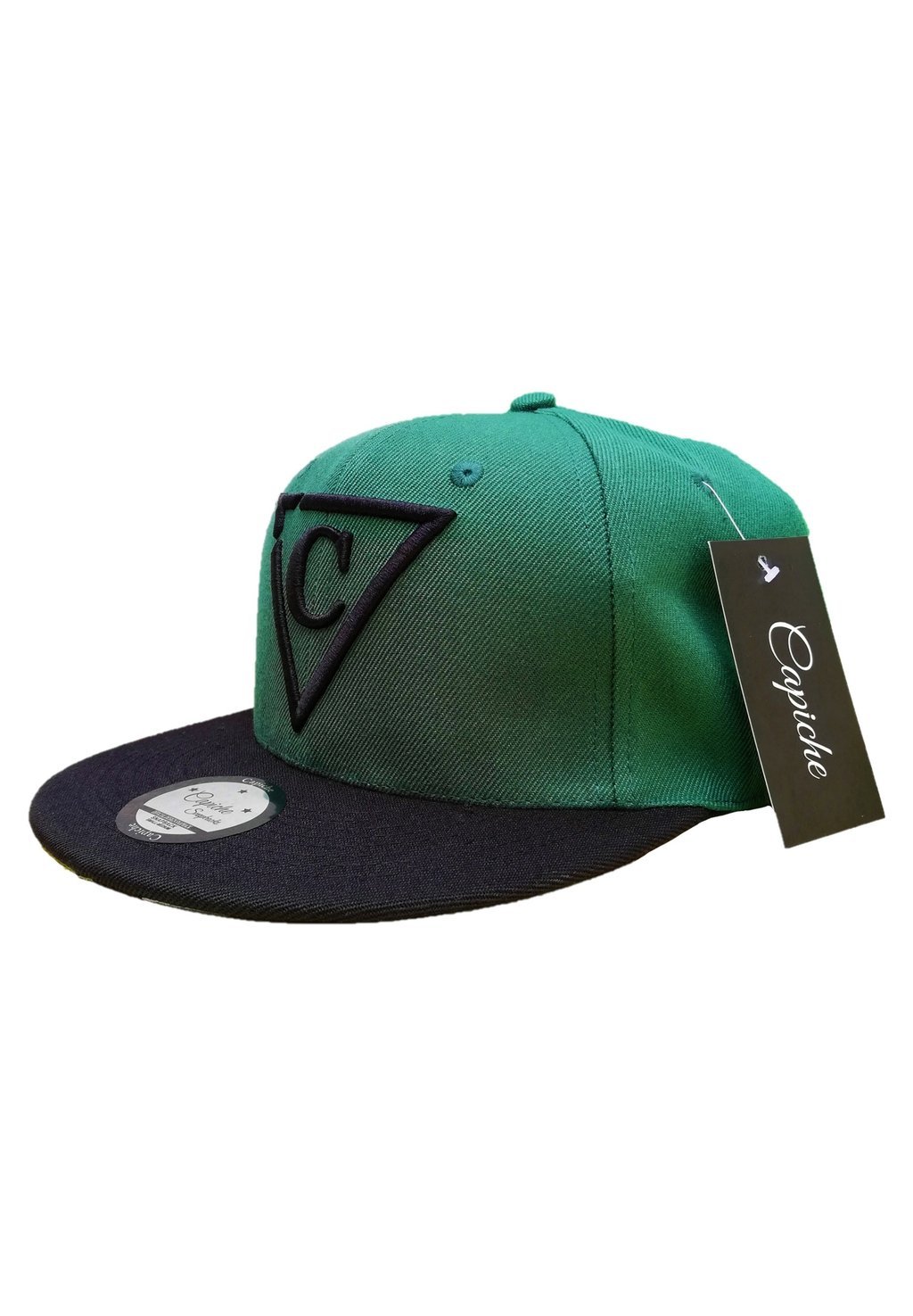 

Бейсболка SNAPBACK BASEBALL-ONE SIZE Capiche, цвет dark green/green/black