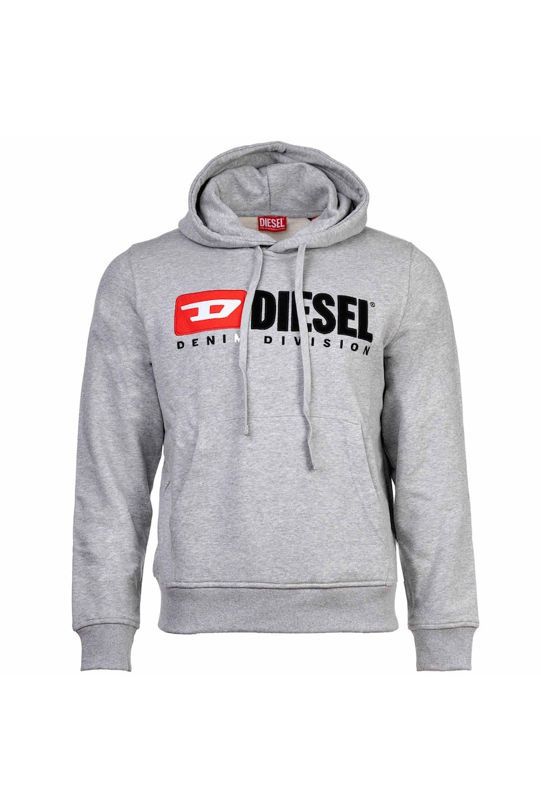 Худи Ginn с логотипом Diesel, серый цена и фото