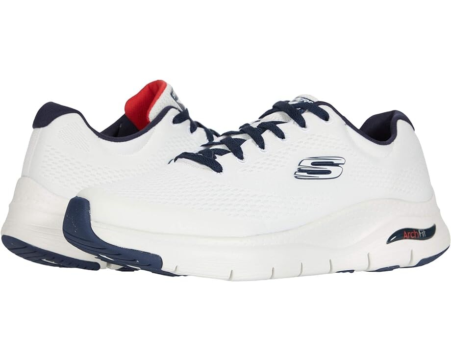 

Кроссовки SKECHERS Arch Fit, цвет White/Navy