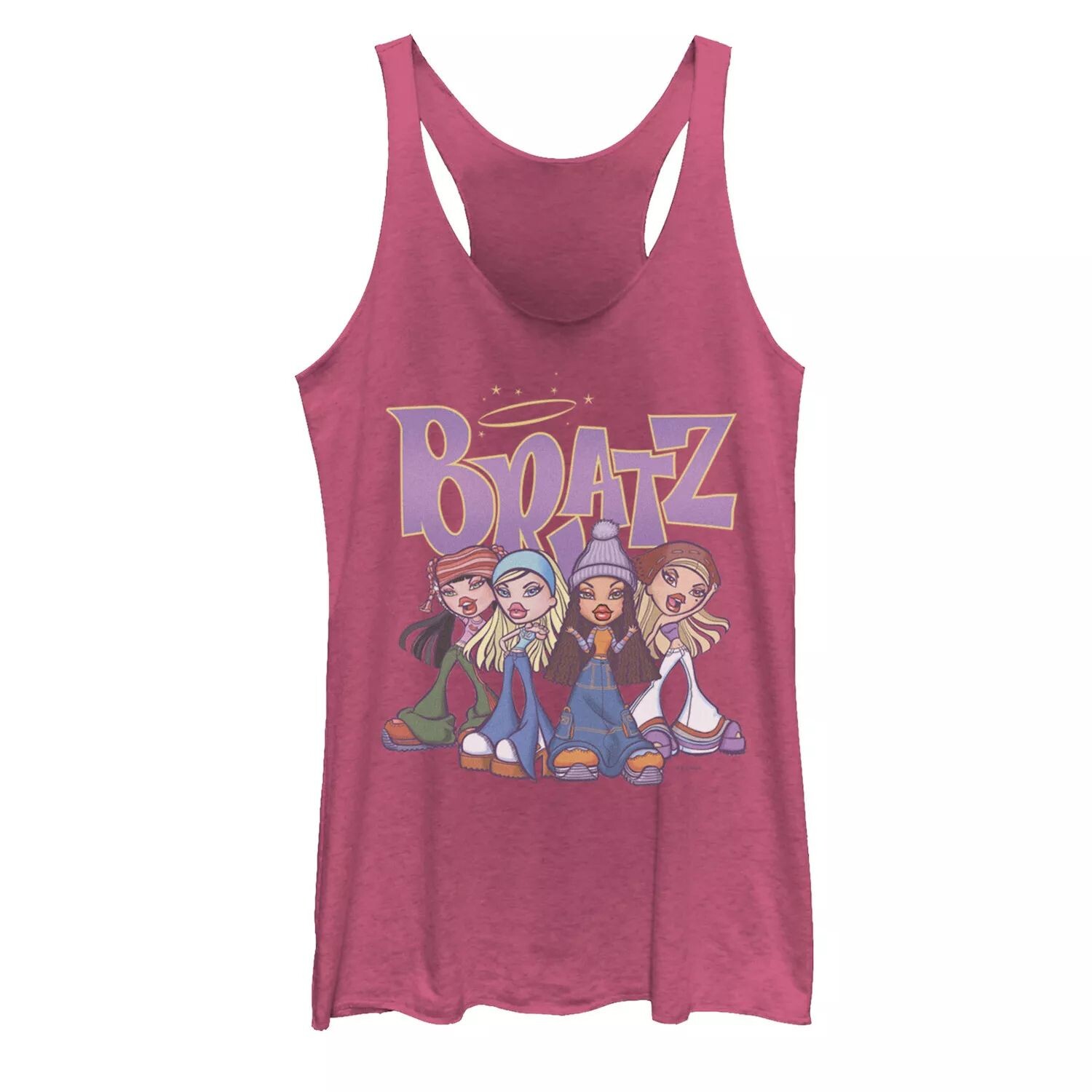 

Майка с логотипом Bratz Original Four Group Shot для юниоров Licensed Character