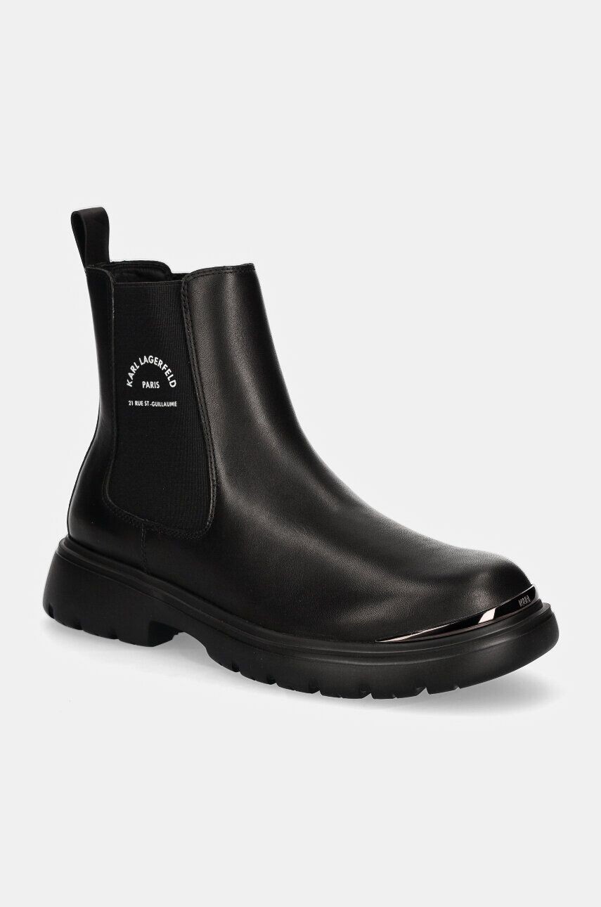 

Karl Lagerfeld Кожаные ботинки челси MASON, черный