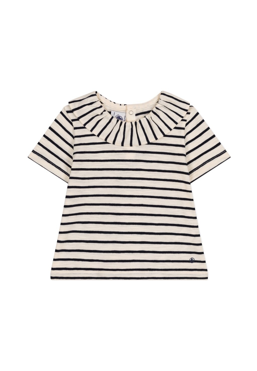 

Футболка с принтом MANCHES COURTES EN Petit Bateau, цвет avalanche smoking