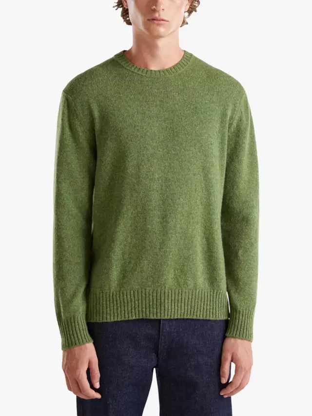 

Джемпер Benetton Warm Wool Crew Neck, цвет melange