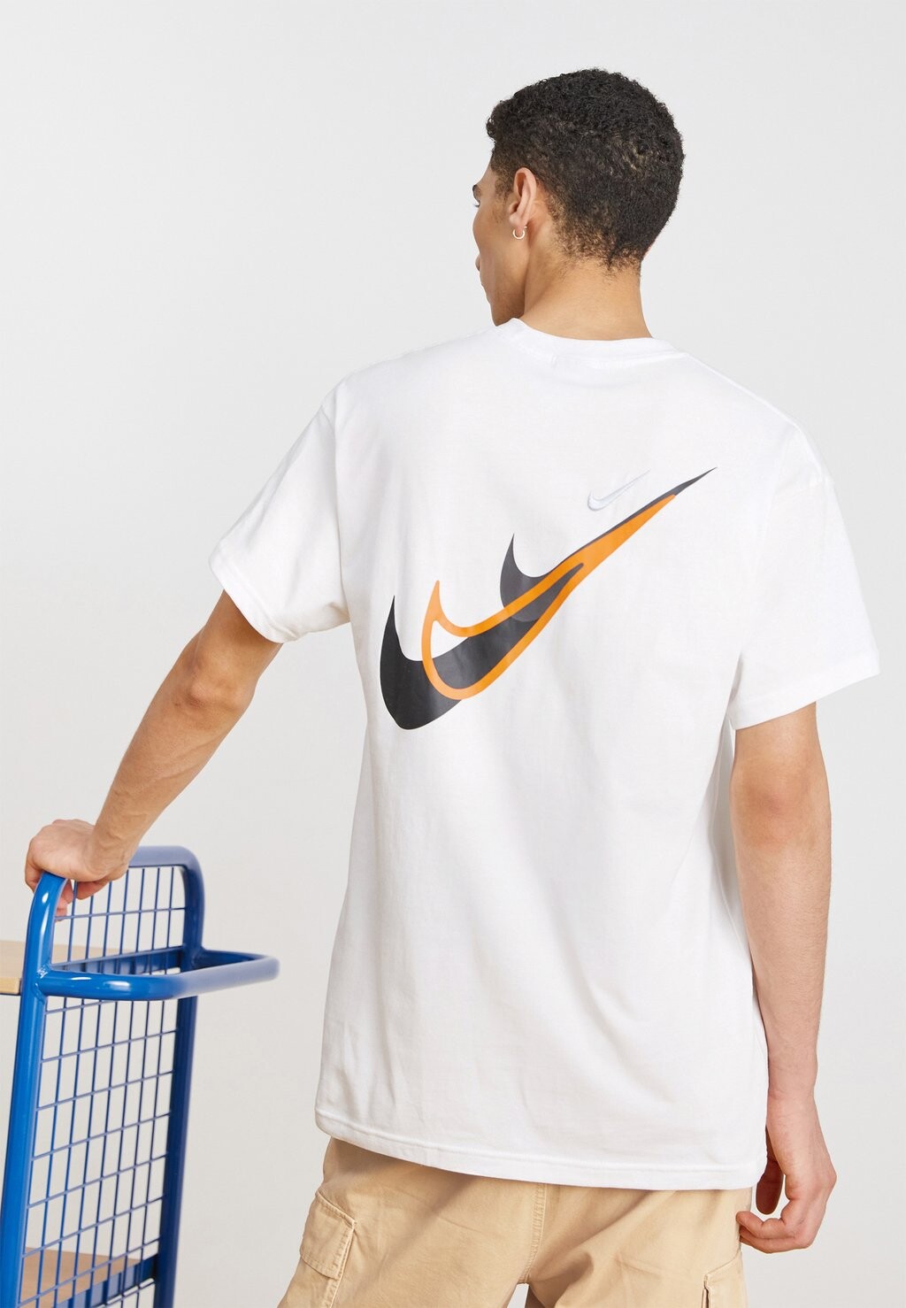 

Футболка с принтом Nike, белый