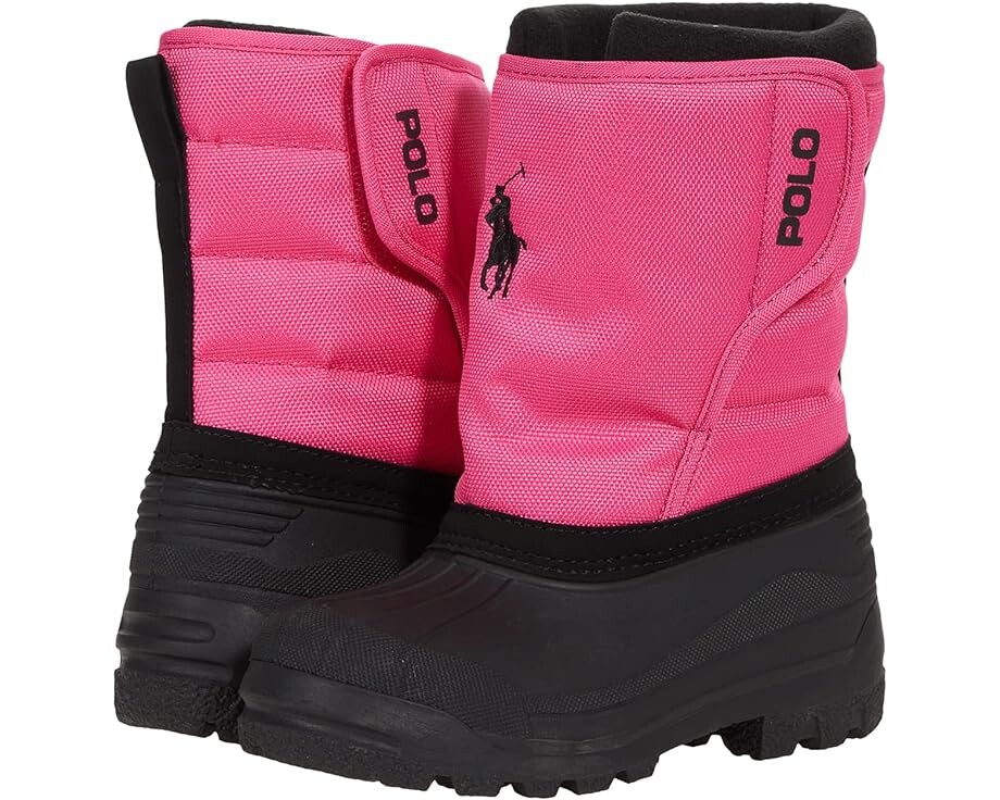 

Ботинки Polo Ralph Lauren Harpyr EZ Boot, цвет Pink Nylon/Black Pony Player