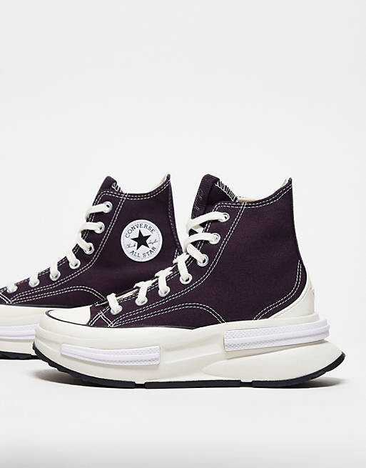 

Черные вишневые кроссовки Converse Run Star Legacy CX Hi