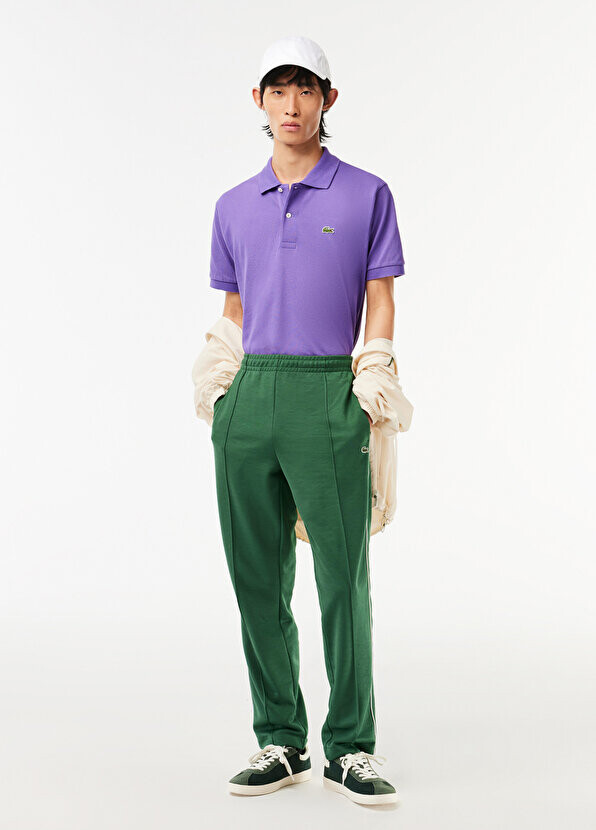 

Мужская футболка-поло classic fit l.12.12 фиолетового цвета Lacoste, Фиолетовый