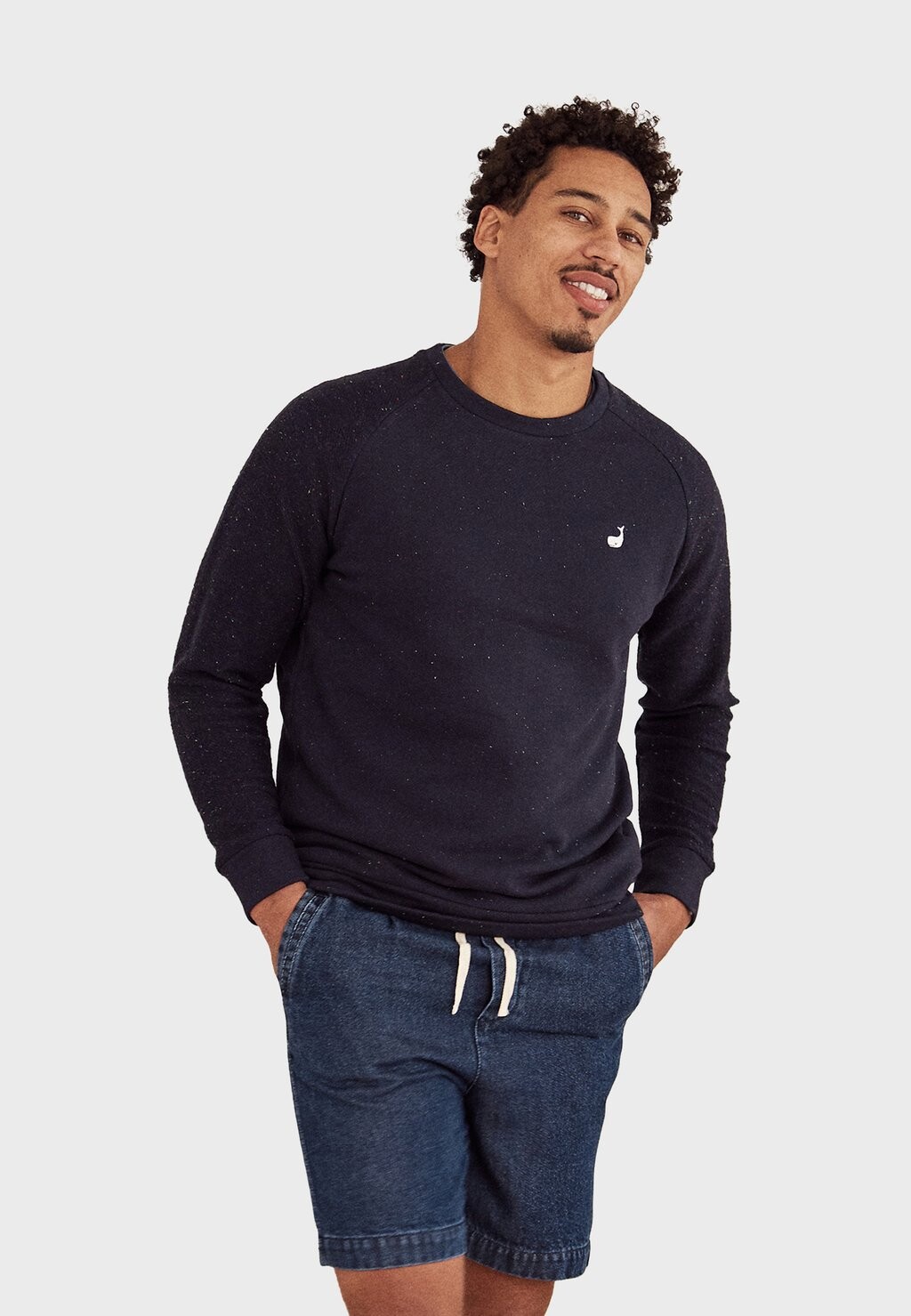 

Вязаный свитер WOWONI TWOTHIRDS, цвет navy blue