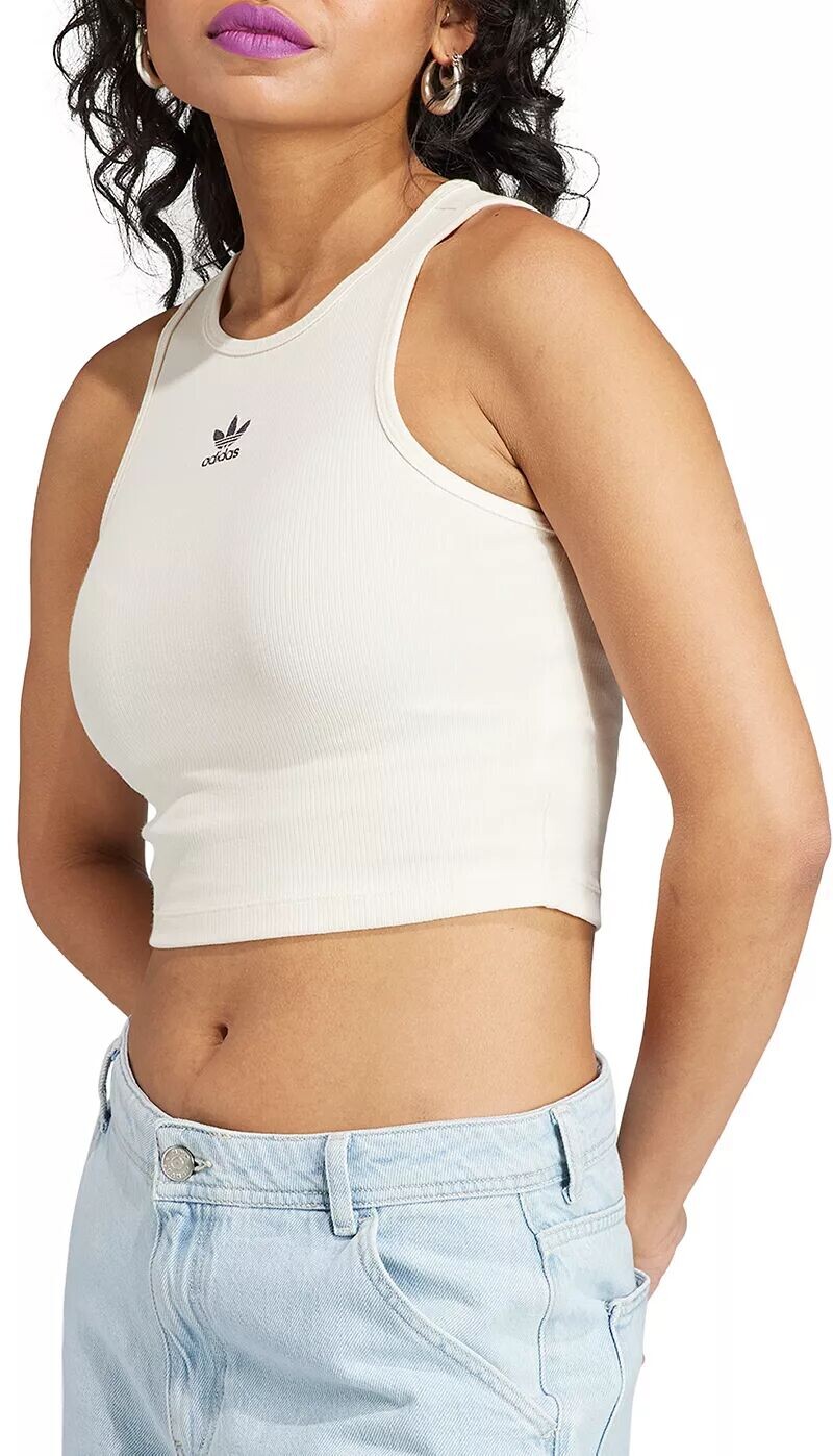 

Женская майка в рубчик Adidas Essentials