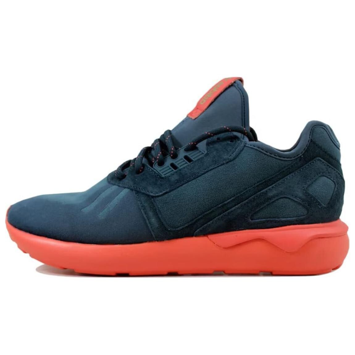 

Кроссовки Adidas Tubular Runner Midnight/Midnight-Sea Coral, синий/красный