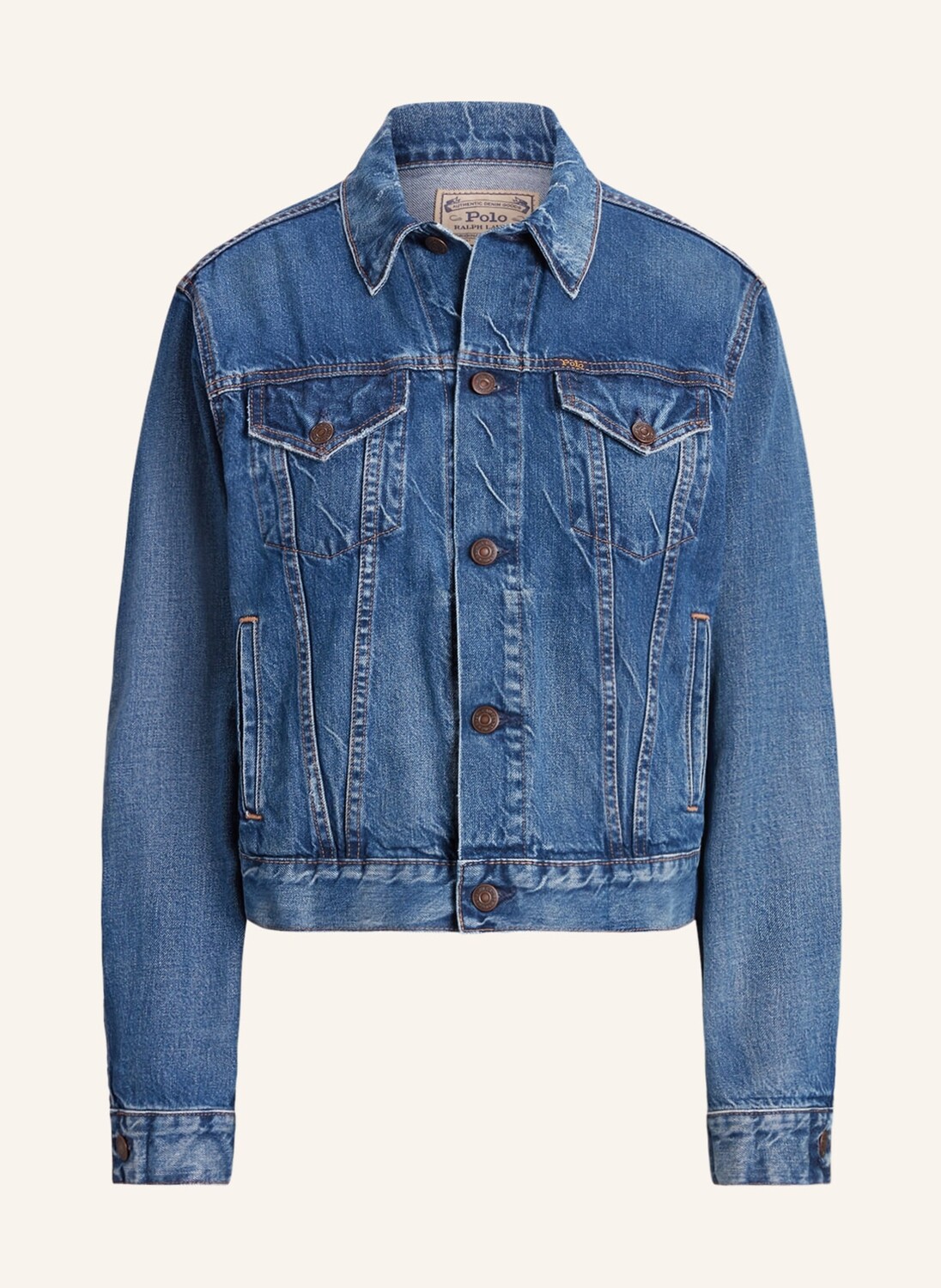

Джинсовая куртка POLO RALPH LAUREN, цвет 001 MEUSE WASH
