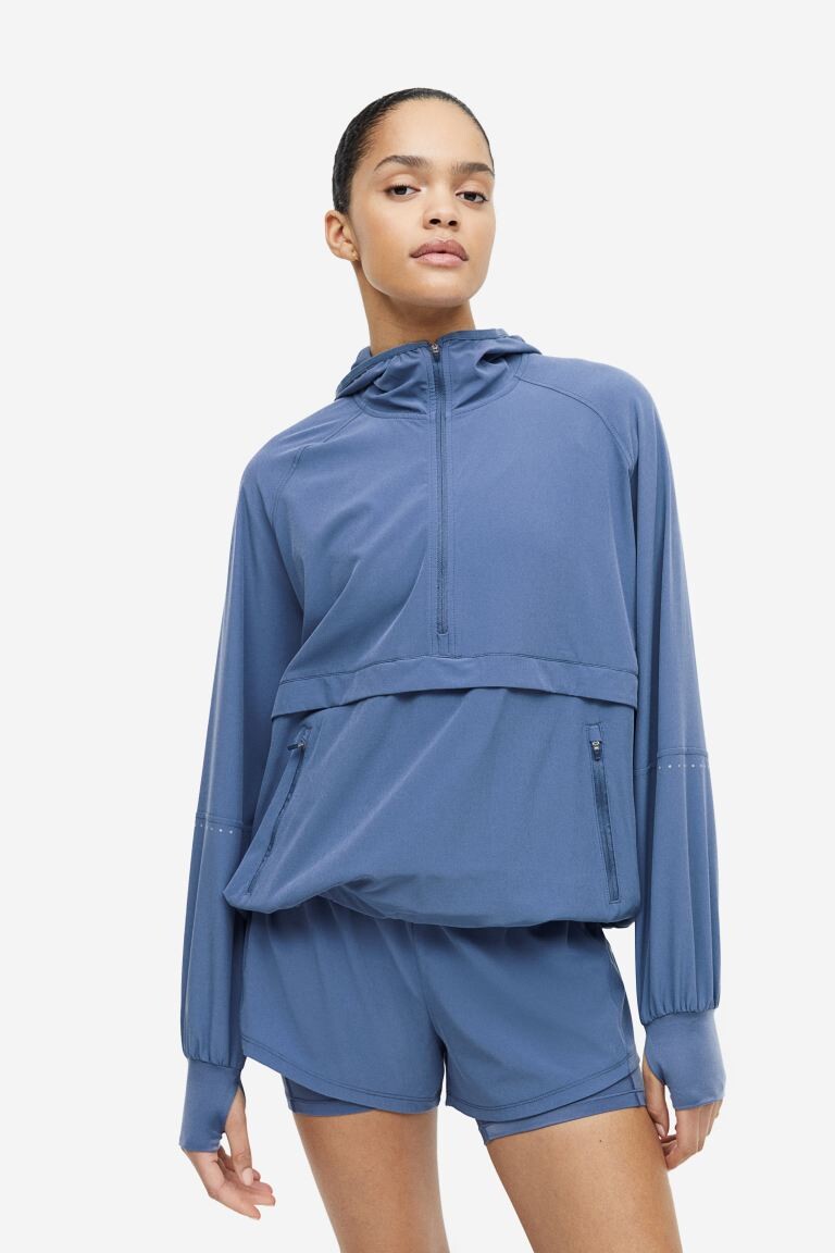 

Беговая куртка свободного покроя H&M
