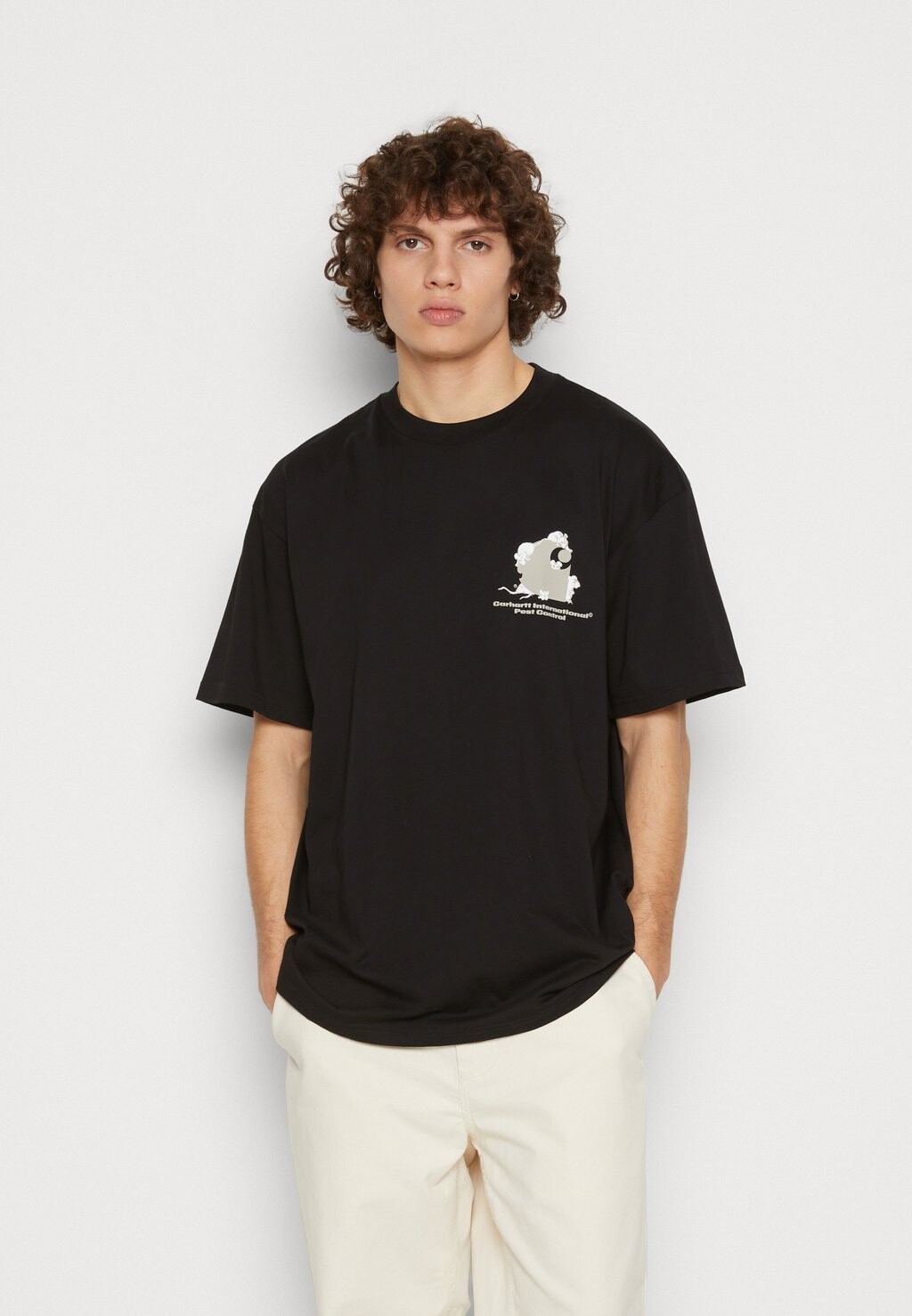 

Футболка с принтом Carhartt WIP, черный