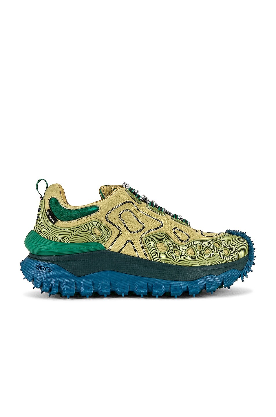 

Кроссовки Moncler Genius Moncler X Salehe Bembury Trailgrip Grain Low Tops, цвет Multi