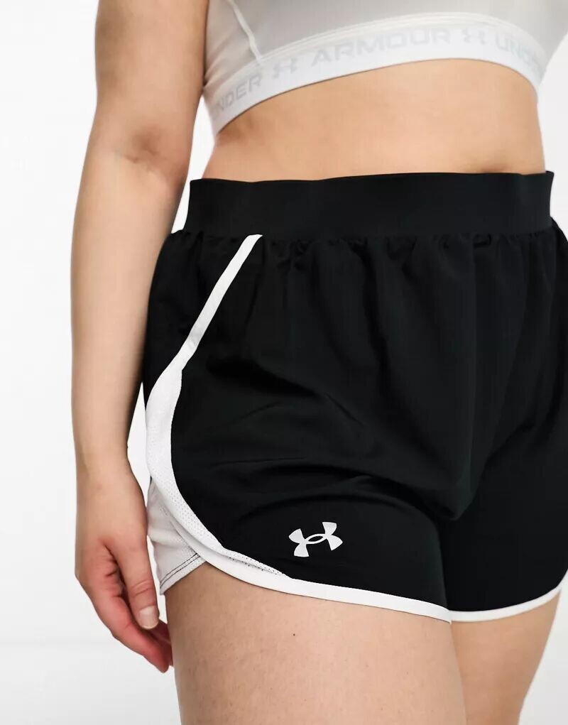 

Черные шорты Under Armour Plus Fly By 2.0