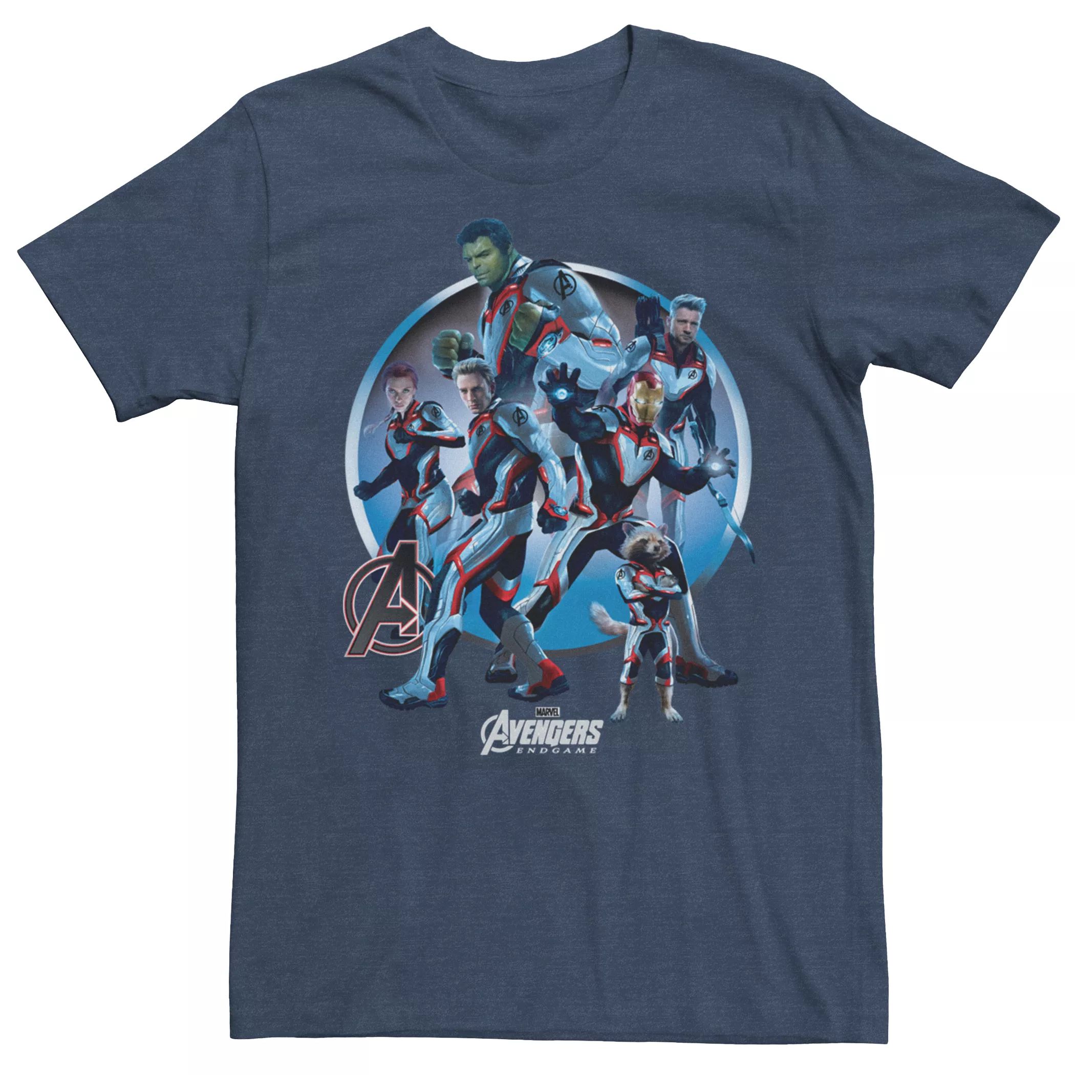 Мужская футболка квантового костюма Marvel Avengers Endgame Licensed Character
