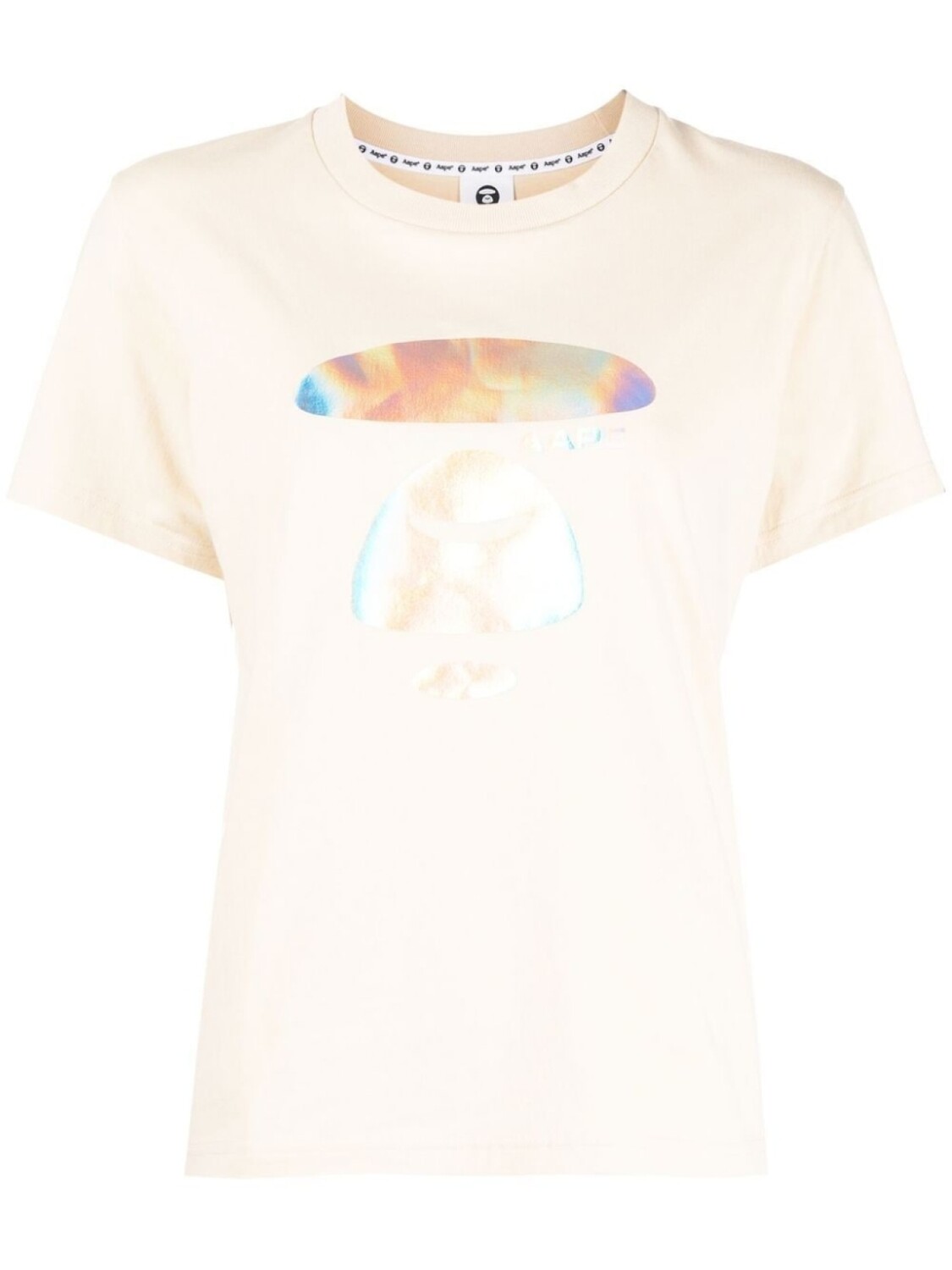 

A Bathing Ape футболка с принтом, нейтральный цвет