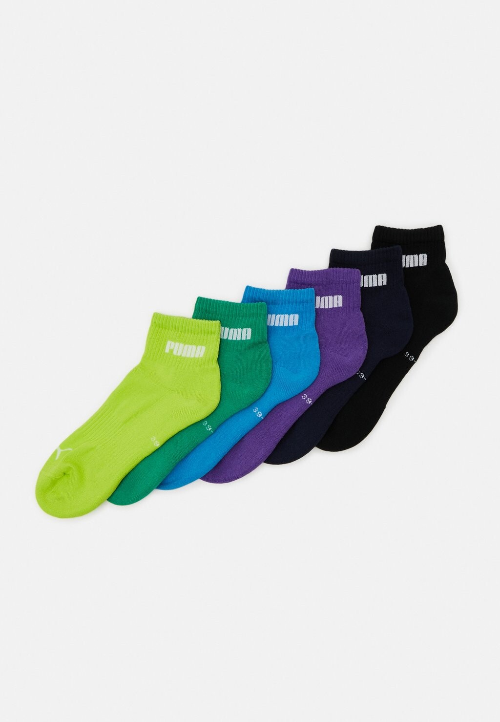 

Спортивные носки NEW GENERATION CUSHIONED QUARTER UNISEX, 6 шт. Puma, мультиколор