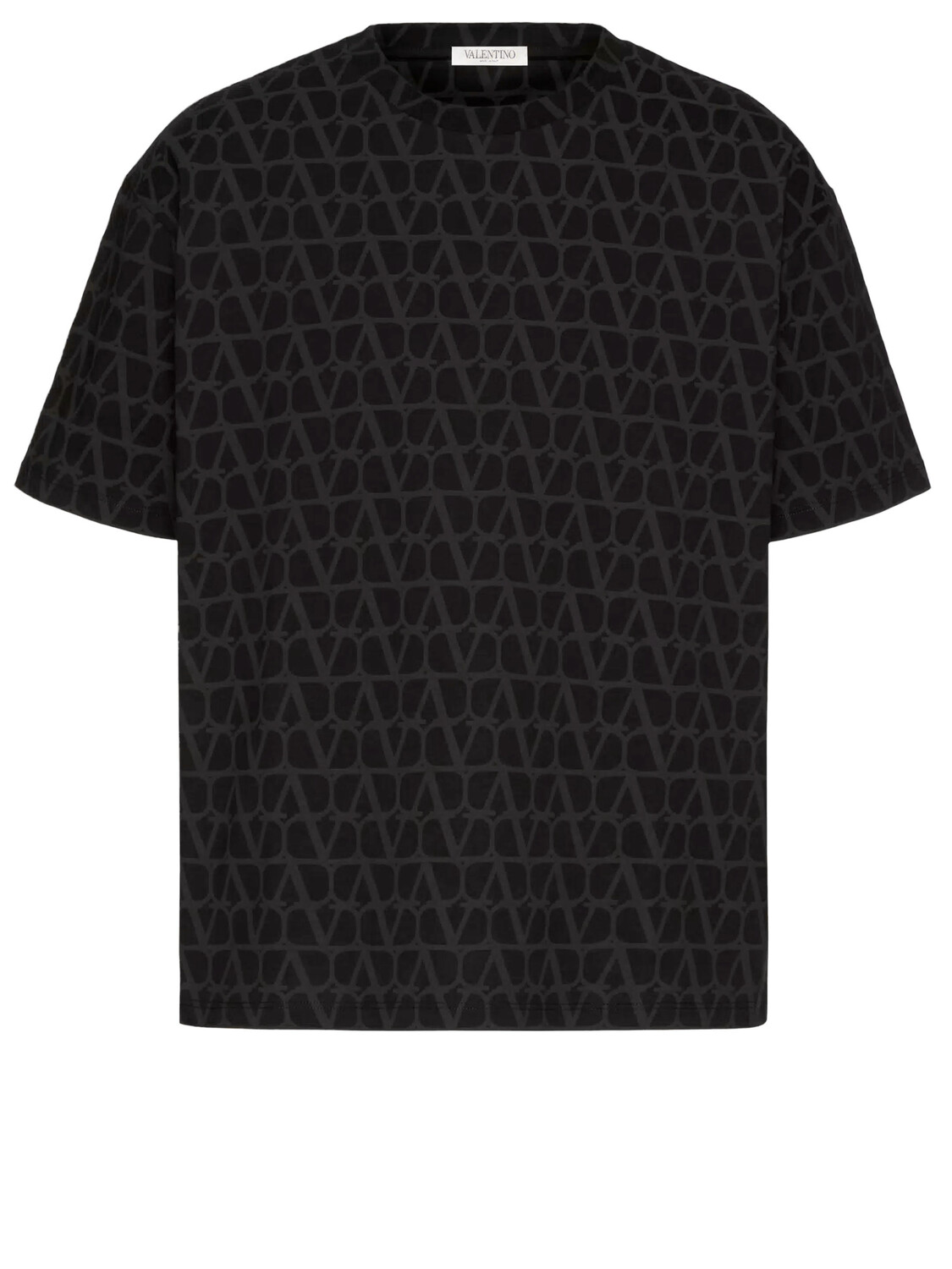 

Футболка Valentino Garavani Toile Iconographe cotton, черный