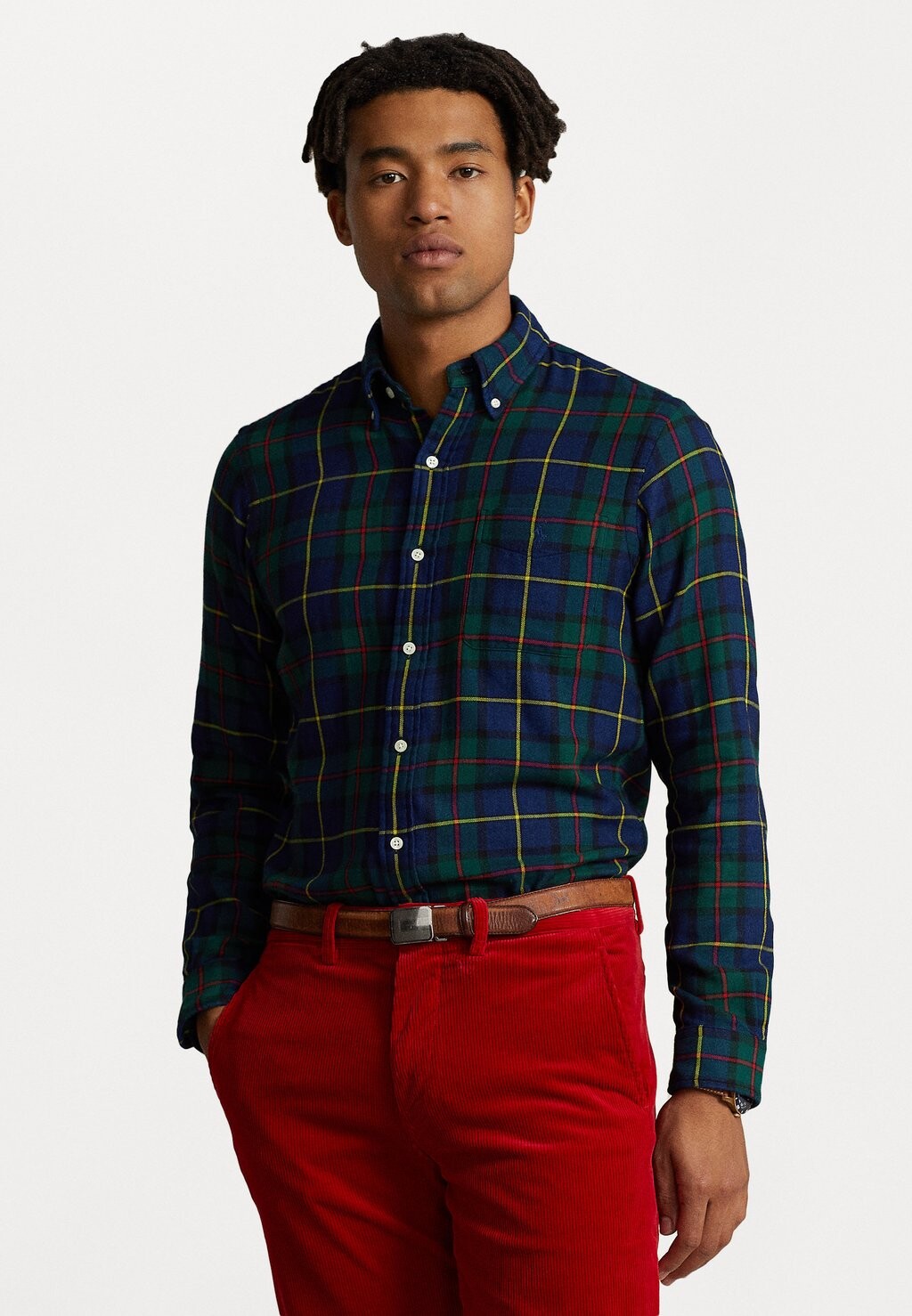 

Рубашка ДЛИННЫЙ РУКАВ Polo Ralph Lauren, зеленый