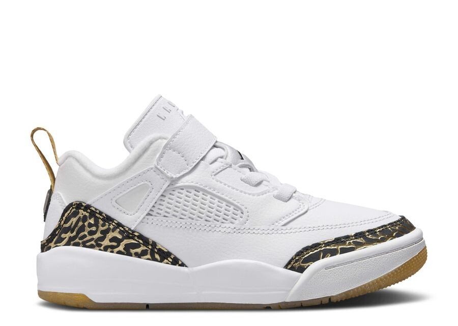 

Кроссовки Air Jordan Jordan Spizike Low PS, цвет White Black Metallic Gold