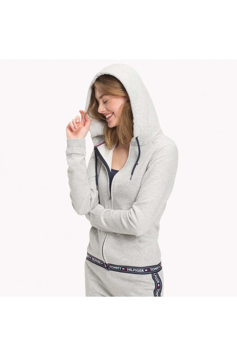 

Толстовка - Серый - Классический крой Tommy Hilfiger, серый
