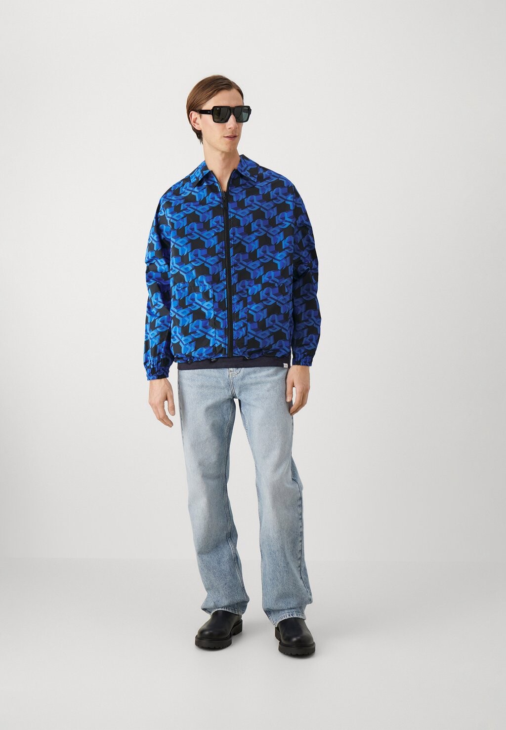 

Куртка бомбер Karl Lagerfeld Jeans, синий