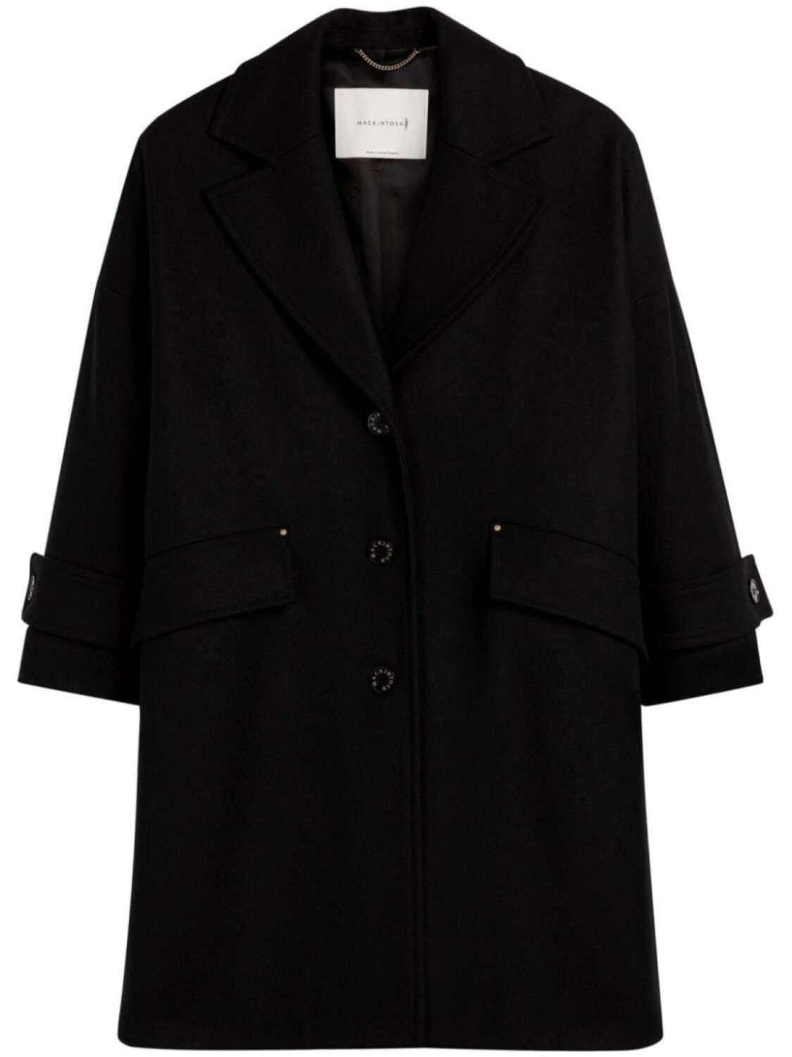 

Mackintosh пальто Humbie Chester, черный