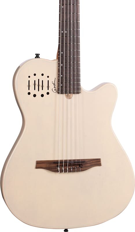 

Акустическая гитара Godin Multiac Mundial Nylon-String Acoustic-Electric Guitar, Ozark Cream w/ Bag