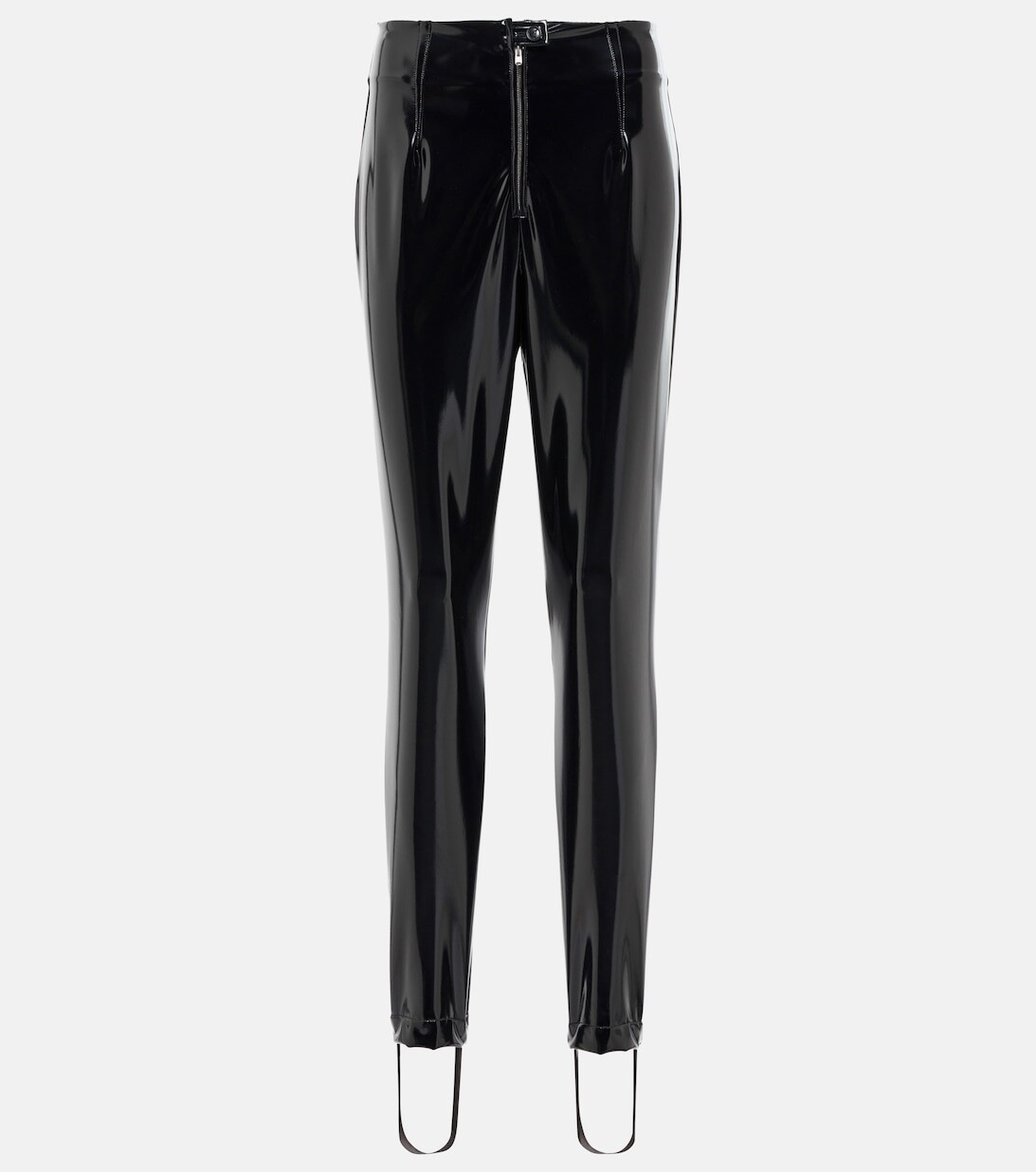 

Брюки из искусственной кожи ALAÏA, черный