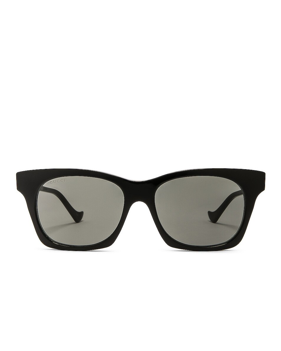 

Солнцезащитные очки Gucci Square, черный