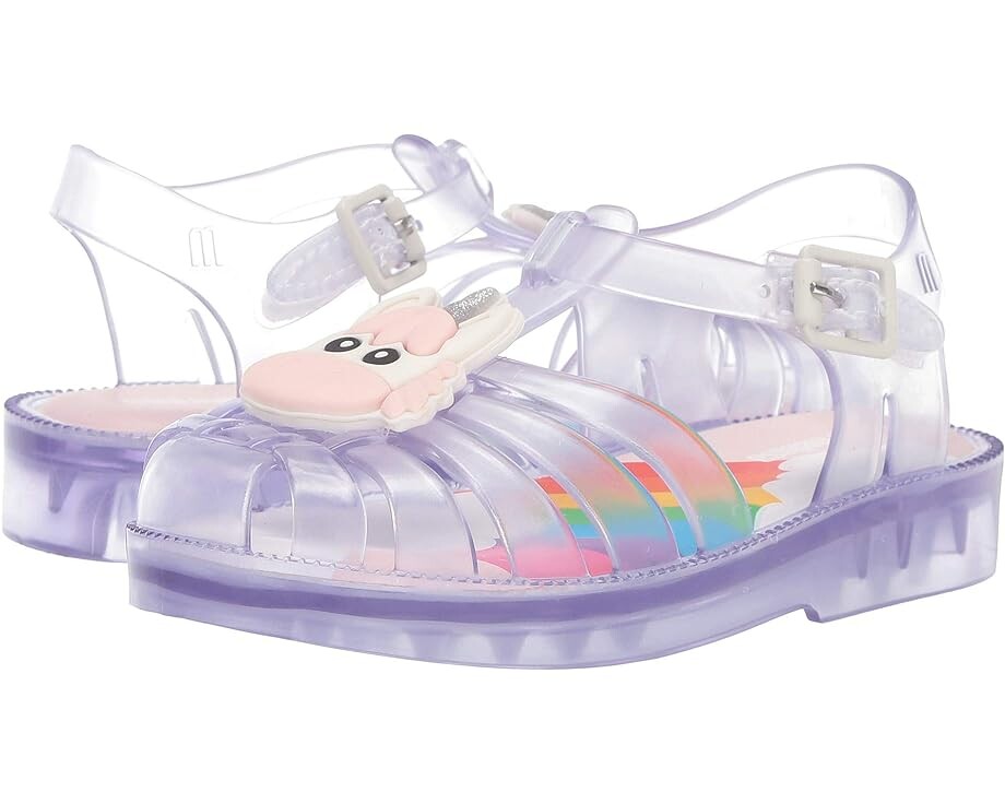

Сандалии Mini Melissa Possession Unicorn BB, цвет Clear
