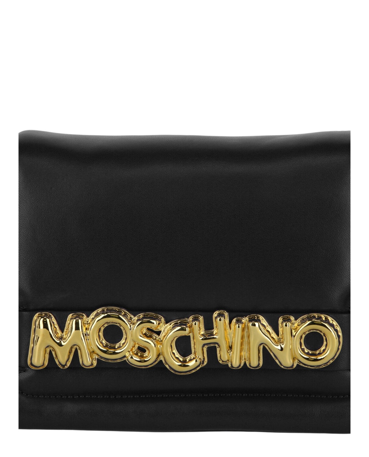 

Сумка через плечо с надписью «воздушный шар» Moschino, черный