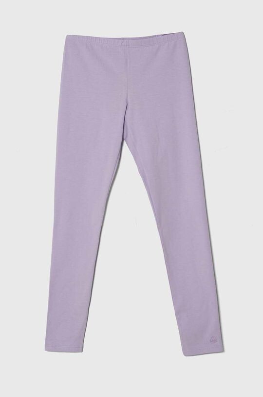 

Леггинсы для детей United Colors of Benetton, фиолетовый