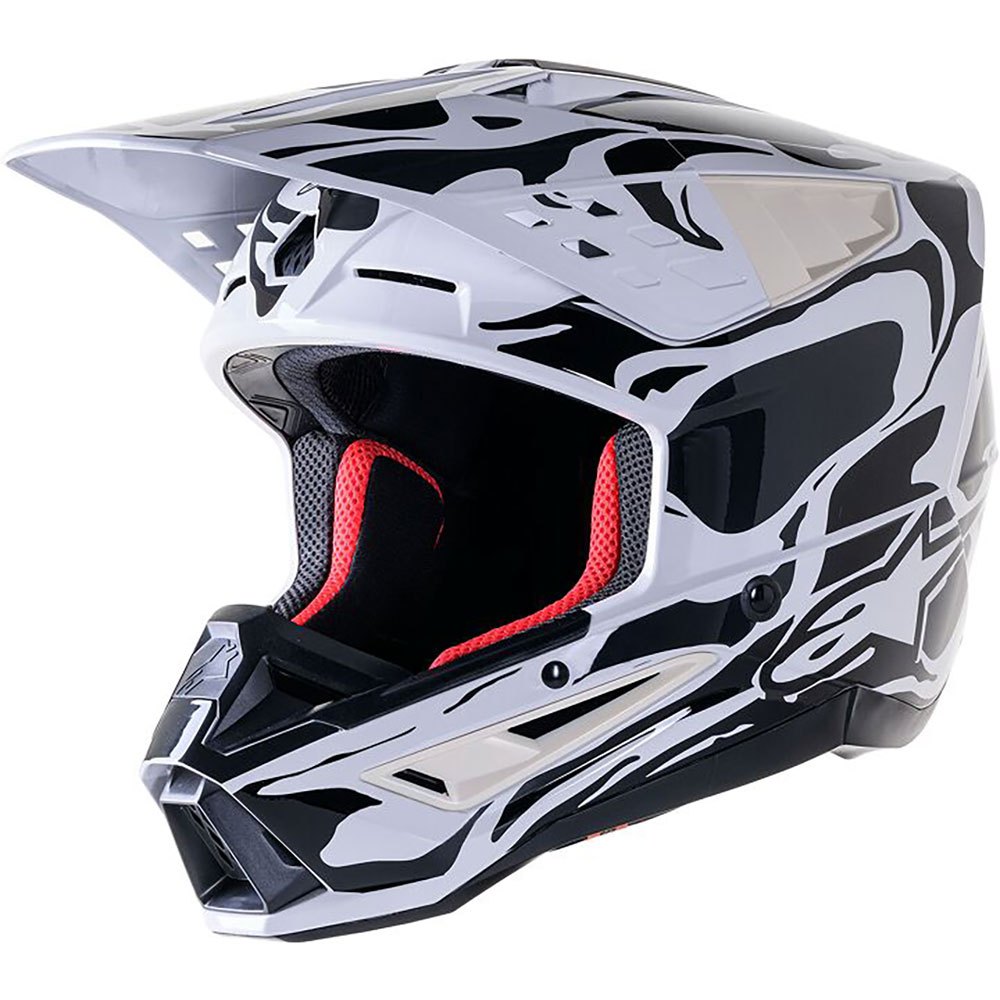 цена Шлем для мотокросса Alpinestars S-M5 Mineral Ece 22.06, разноцветный