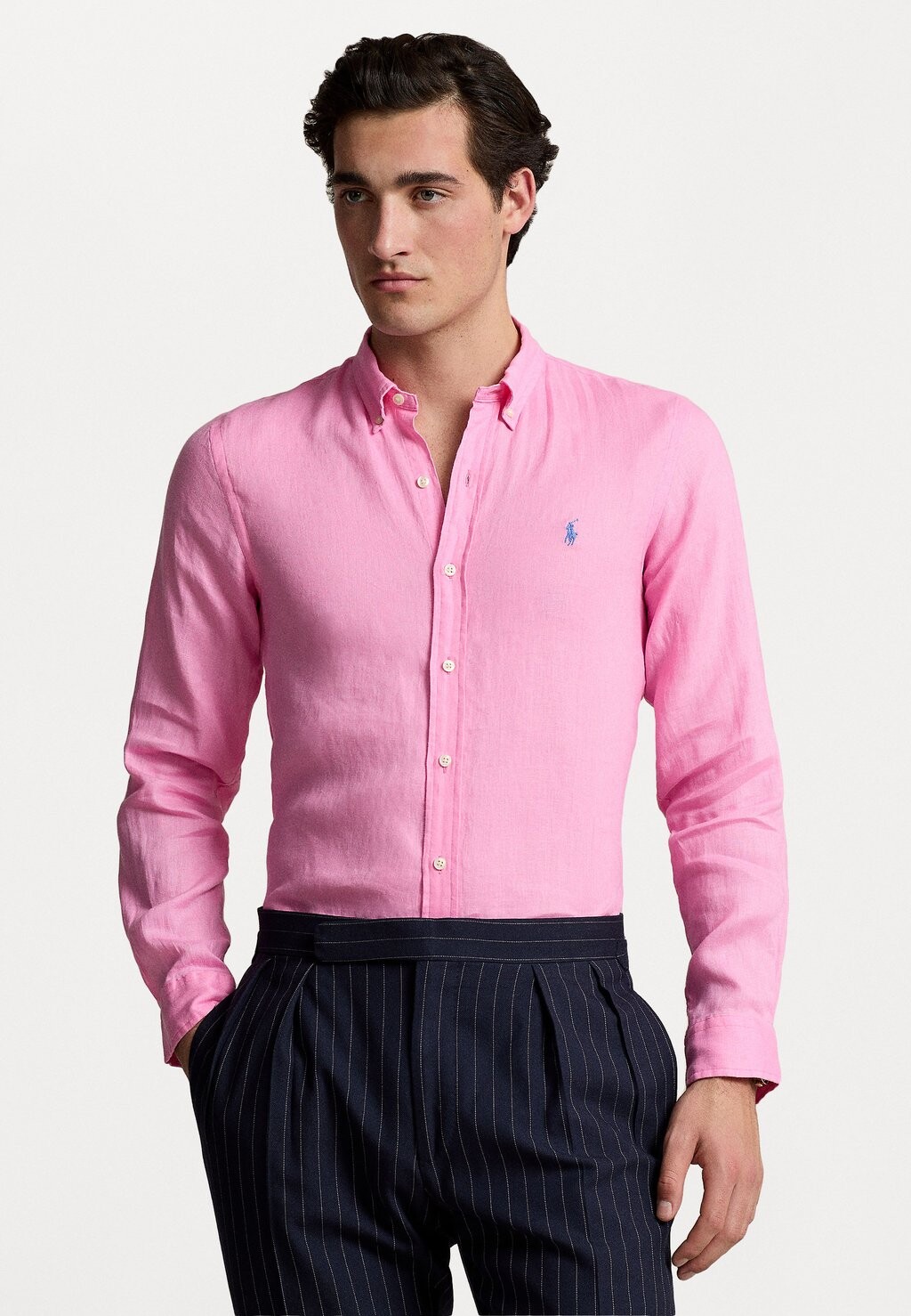 

Рубашка Long Sleeve Sport Polo Ralph Lauren, цвет harbor pink