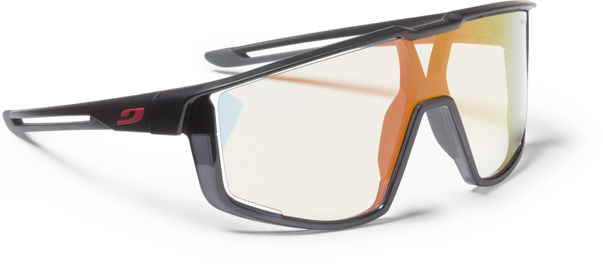 Солнцезащитные очки Fury Julbo, черный солнцезащитные очки svetodar116 очки велосипедные спорт очки темно синий черный